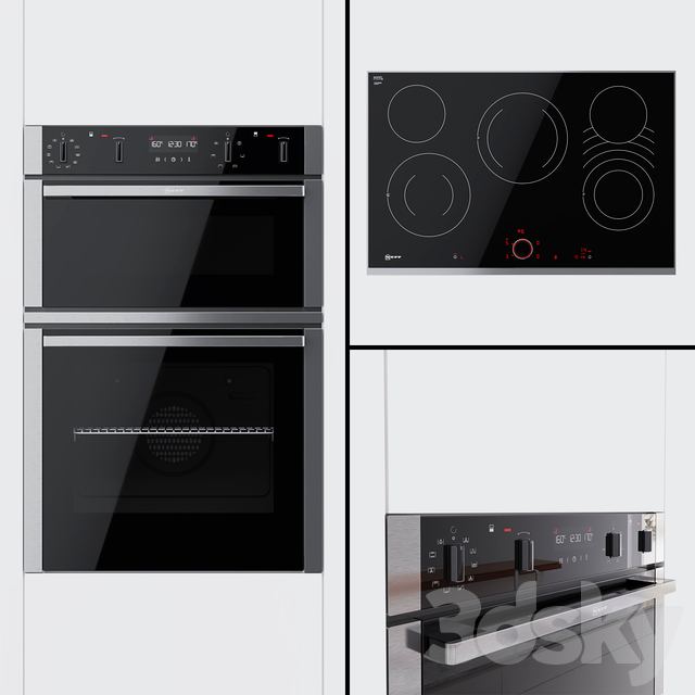 Neff - U2acm7hn0b Dual Oven And T18ts28n0 Hob