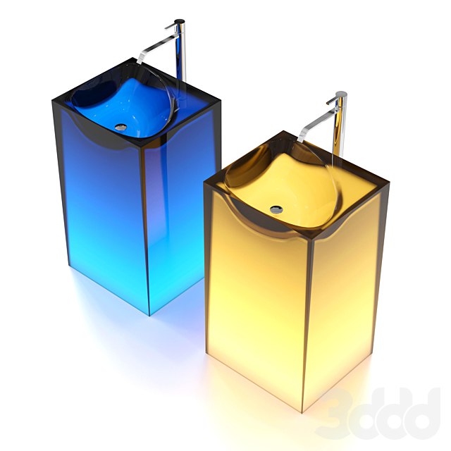 Antonio Lupi sink "ASTRO", mixer tap "BIKAPPA"