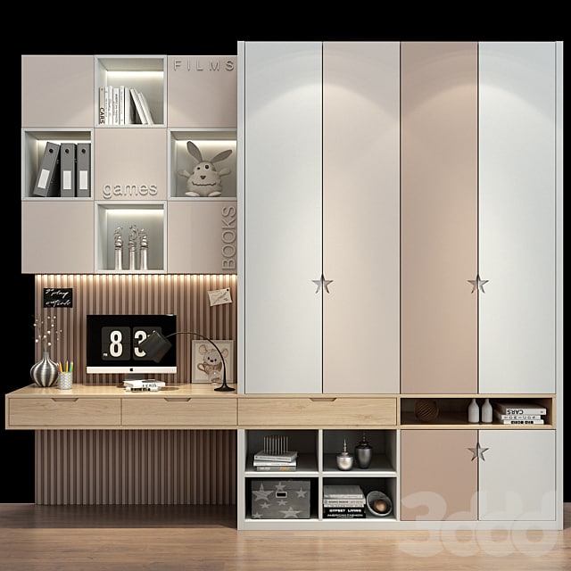 Furniture for a children 0415 ,