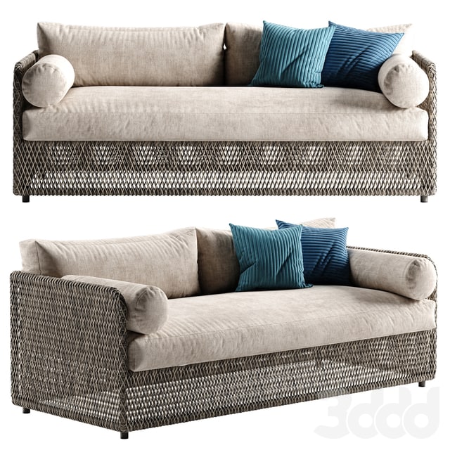 West Elm Coastal sofa