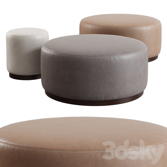 Crate & Barrel / Zoey Ottoman