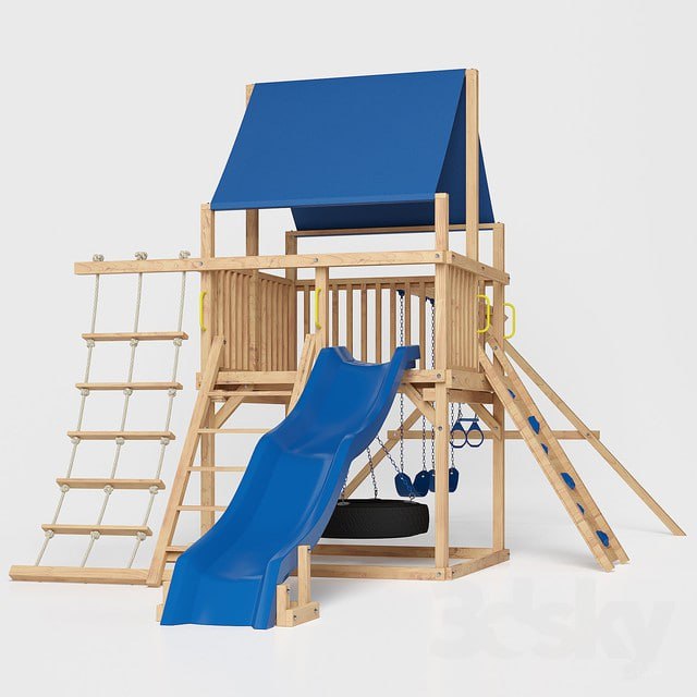 The Bailey Climber Swing Set
