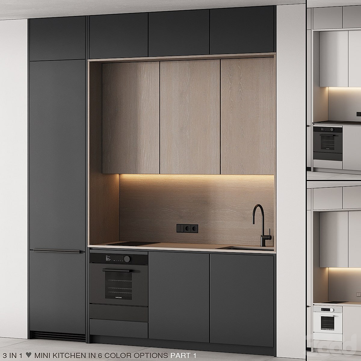 235 modern kitchen 13 mini kitchen 02 PART 1 -in