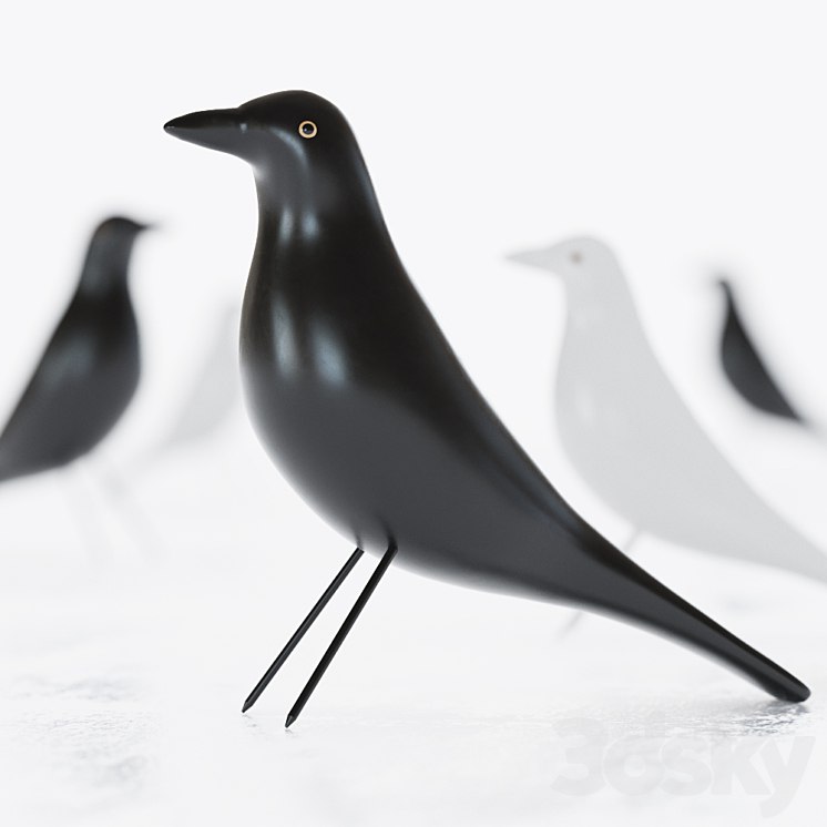 Eames House Bird Figurine