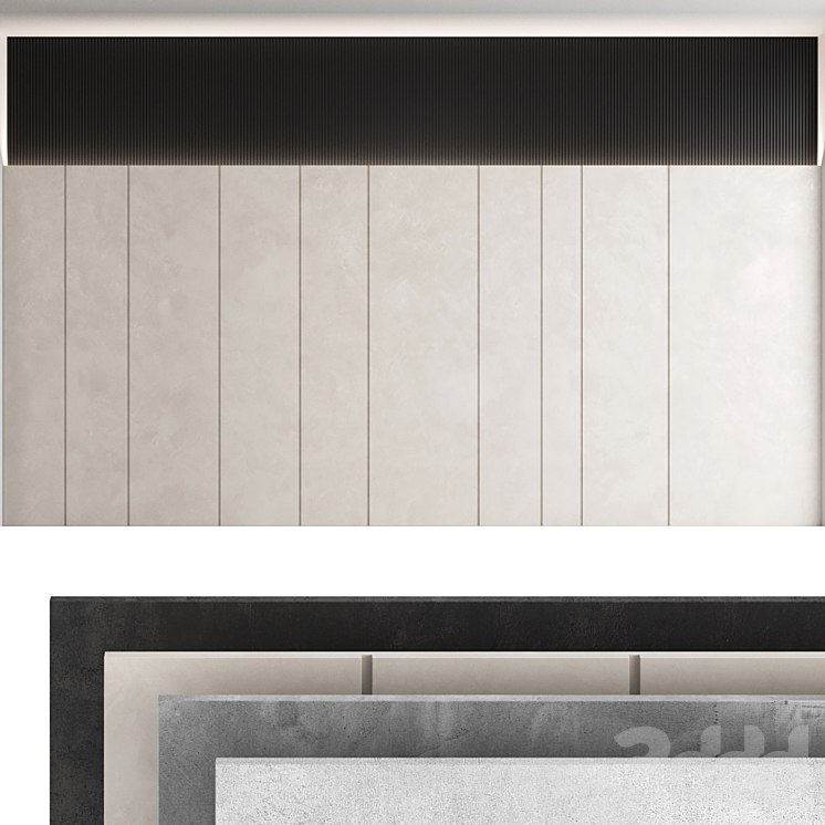 Decorative wall panel set 51