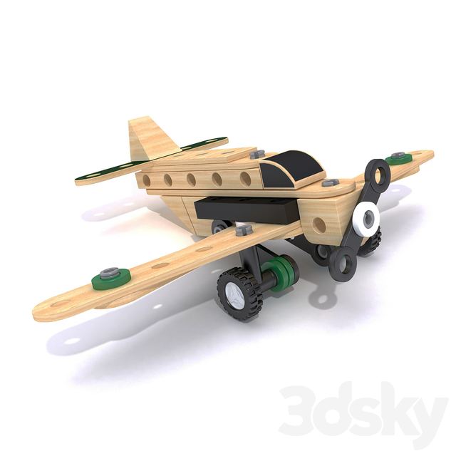 Designer airplane BRIO