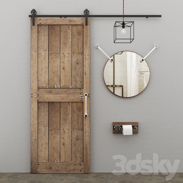 Decorative elements in the style of LOFT for bathroomspro