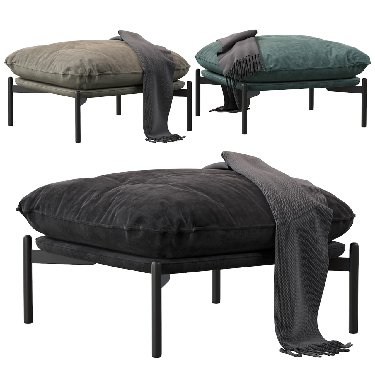 Cloud Pouf &Tradition