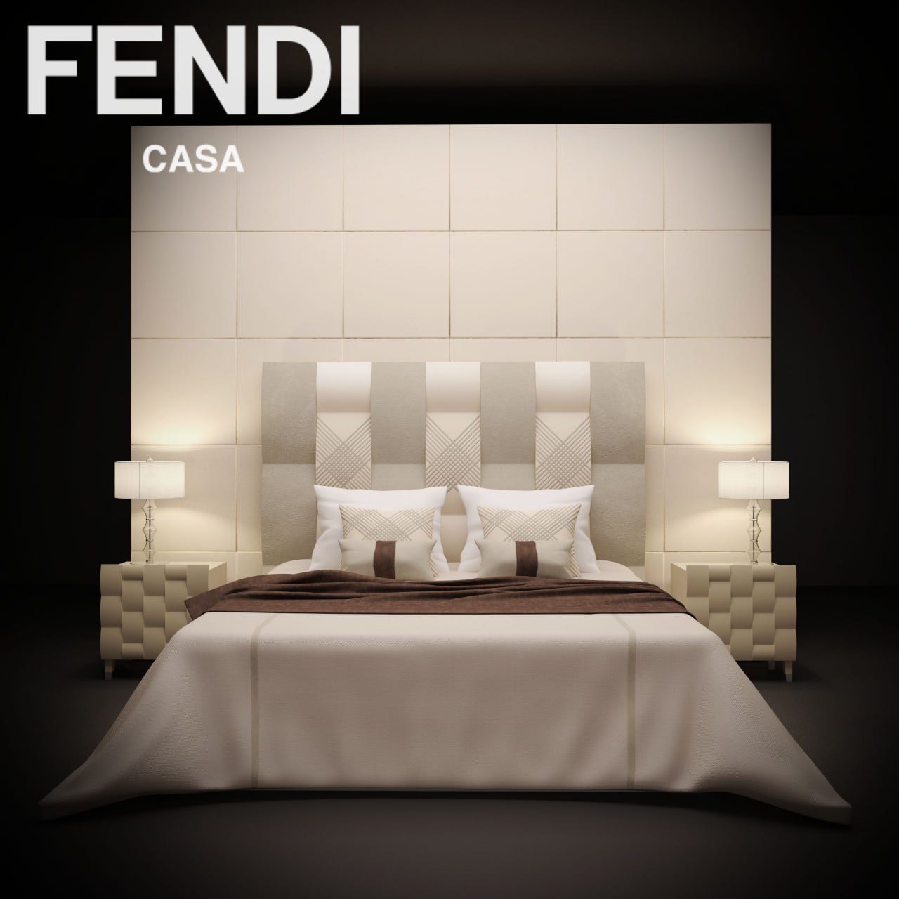 Bed FENDI casa