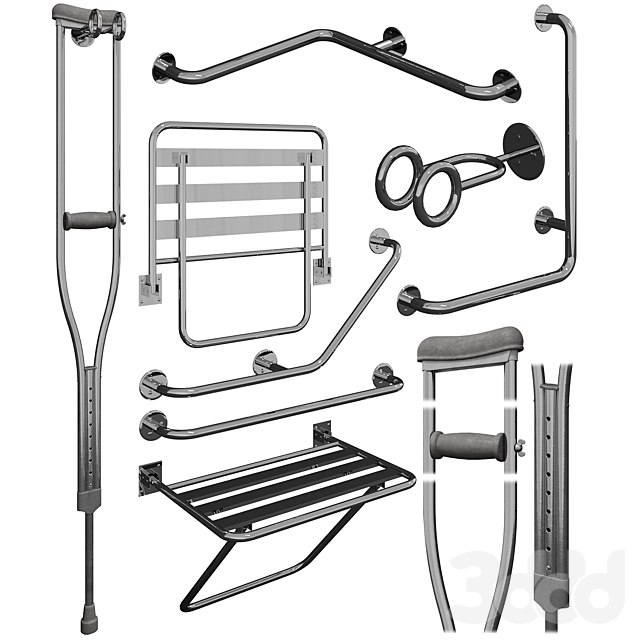 Set for disabled people 3