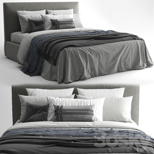 Bed stone plus meridiani