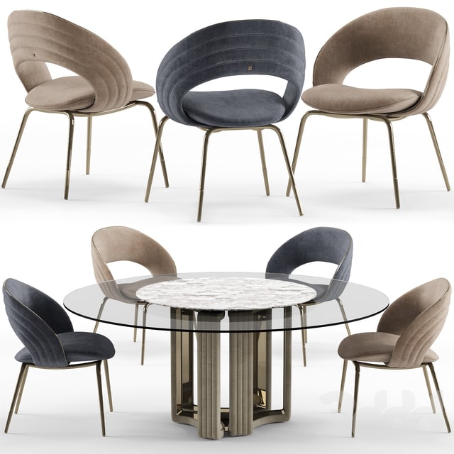 Kylo chair and table - Visionnaire