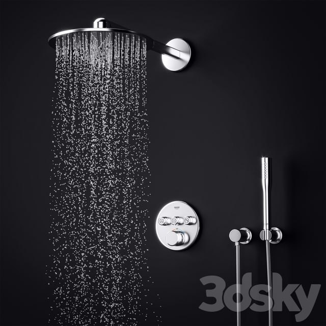 Grohe SmartControl Concealed Shower System