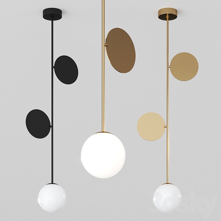 Plates Pendant by Atelier Areti