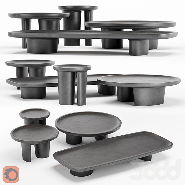 Baxter Calix coffee tables