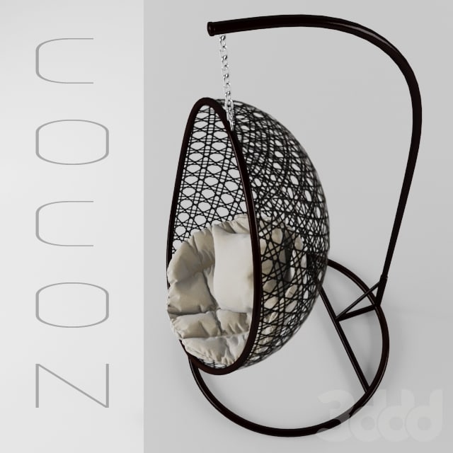 Chair swing hanging cocoon, with a pillow Boyscout (Scout)