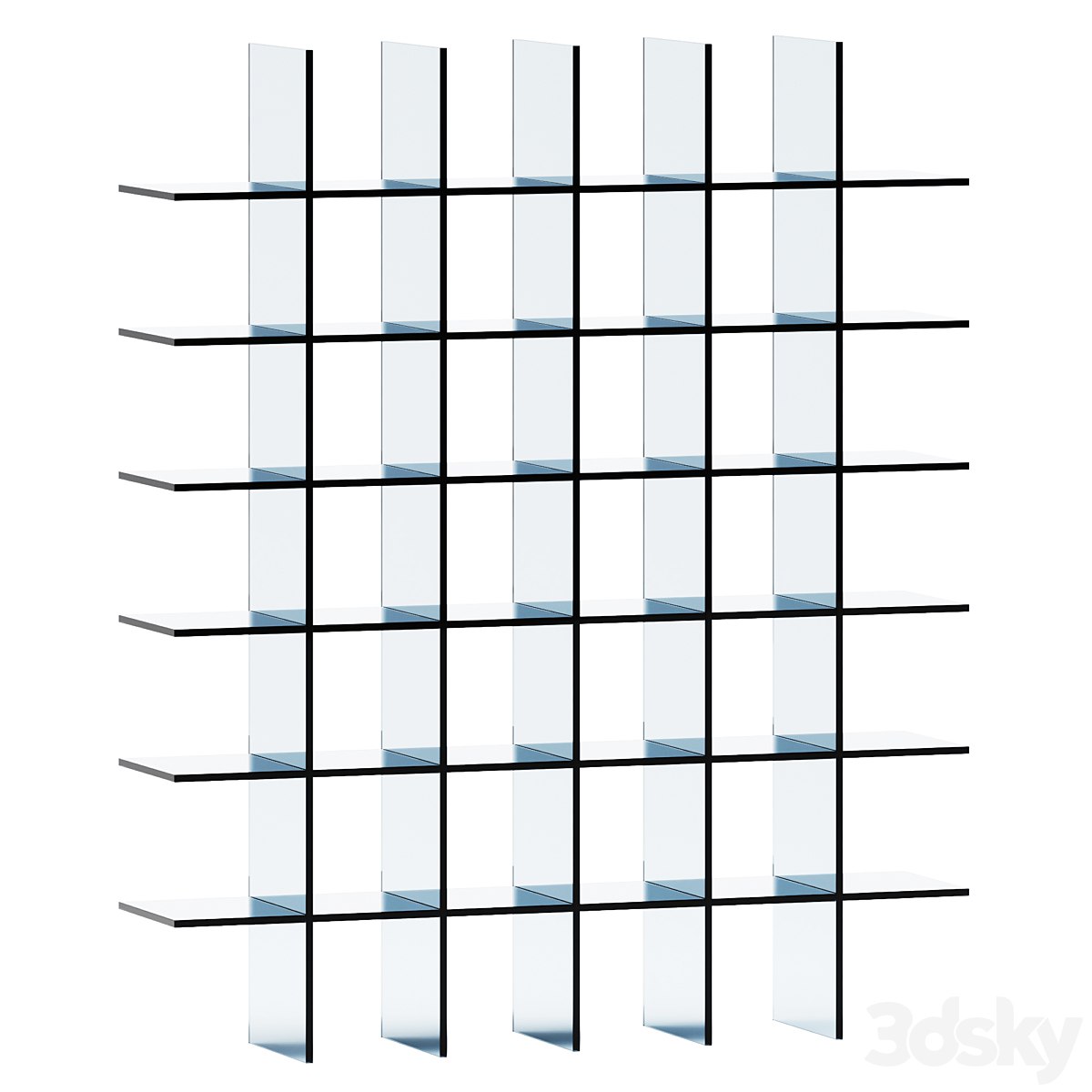 Glass Shelves 1 (1976) by Glas Italia