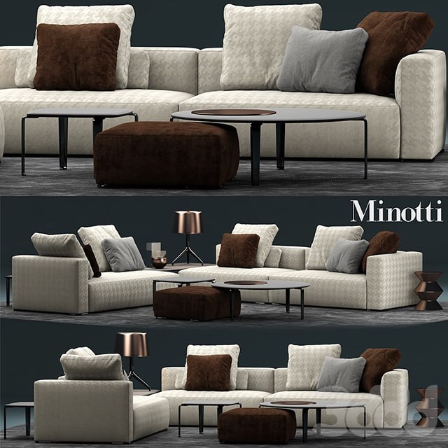 sofa minotti donovan