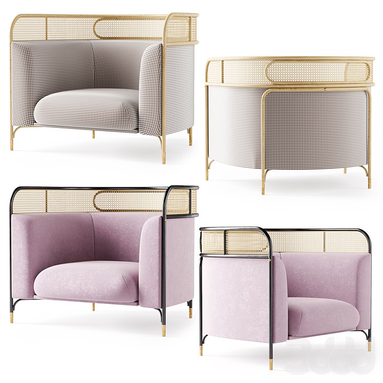 Targa lounge chair / GamFratesi