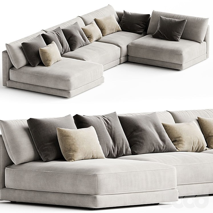 Blanche Katarina Corner Couch Sofa N1