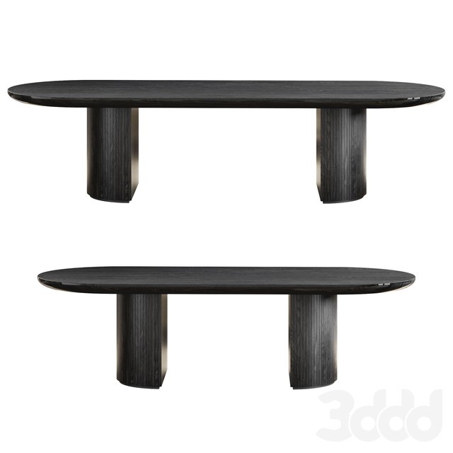 GUBI Moon Dining Table - Rectangular