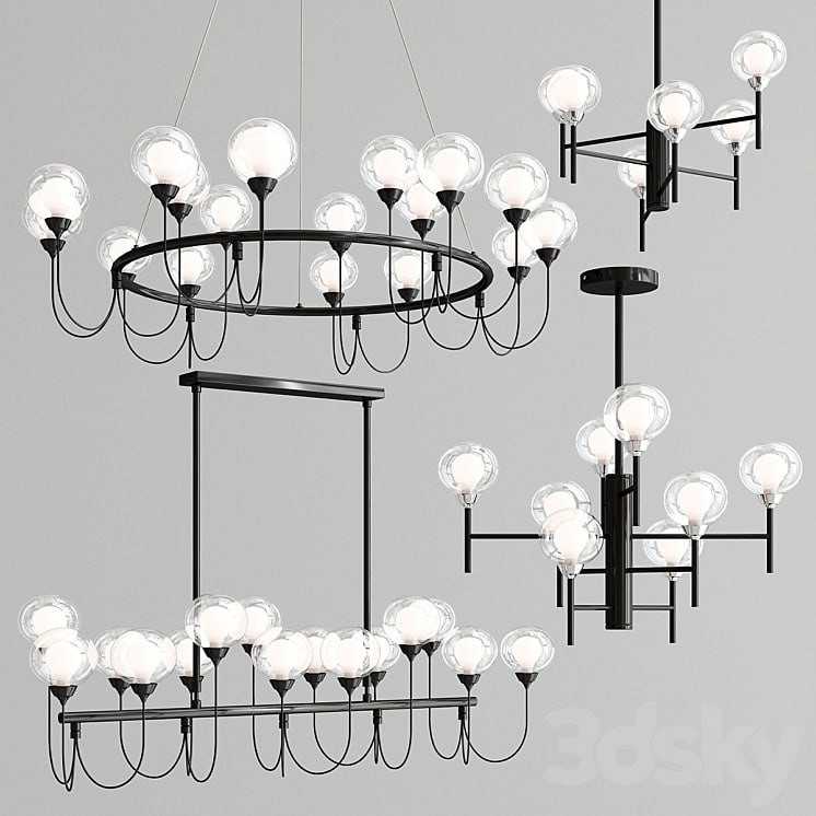 DeMarkt Chandelier Bremen collection light