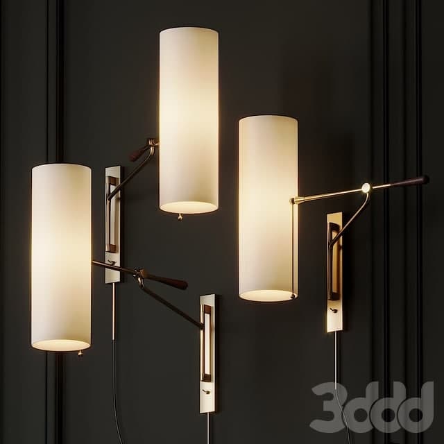 Frankfort Articulating Wall Light by AERIN