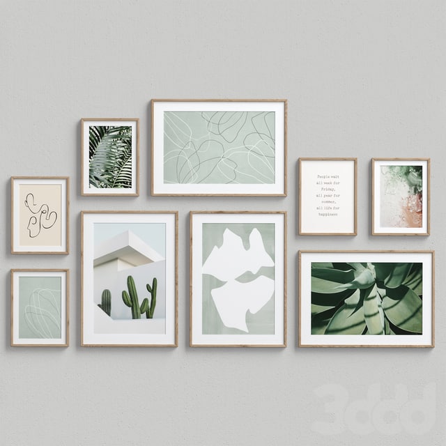Interior Picture Frames Set-20