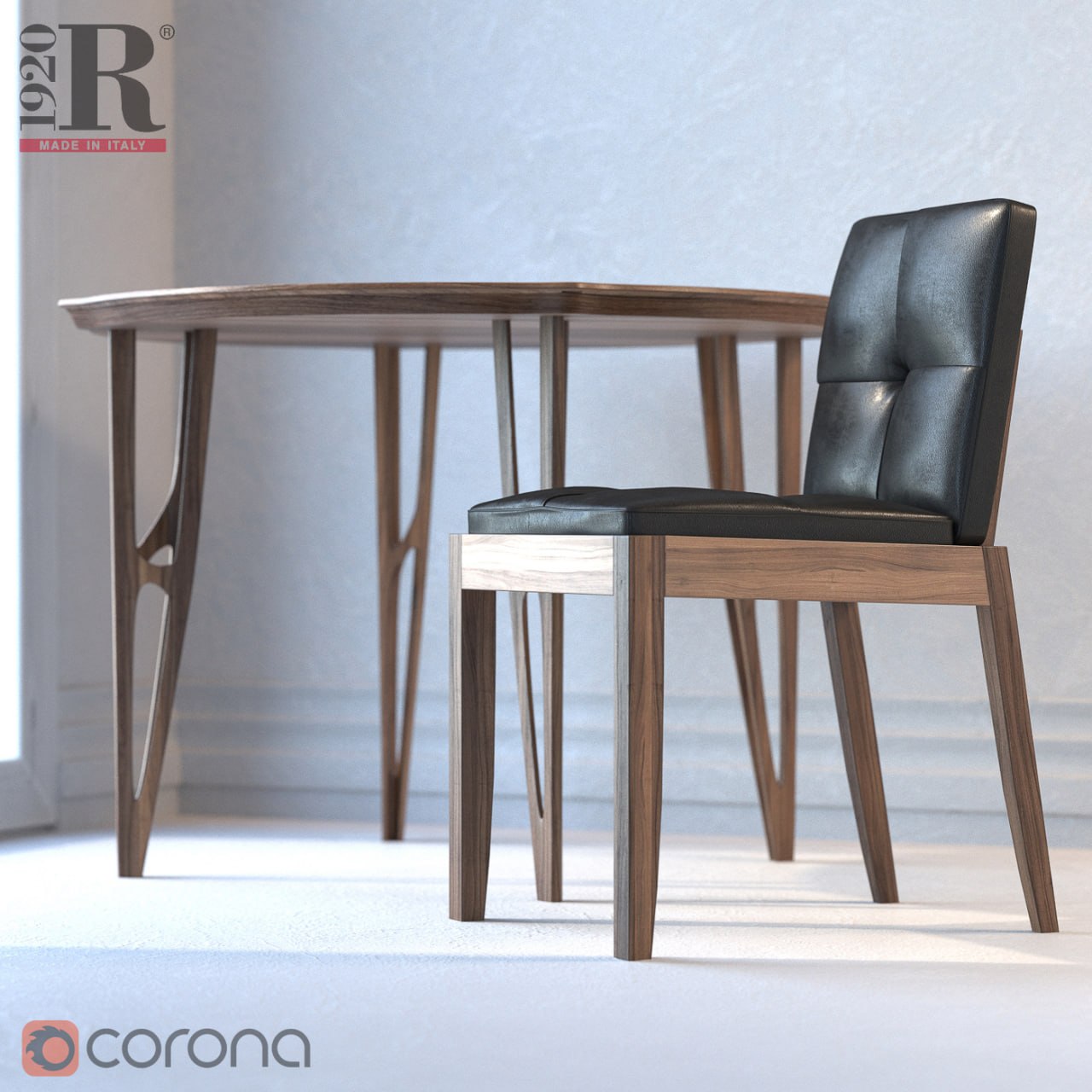 Vegan table Bever sedia chair Riva 1920
