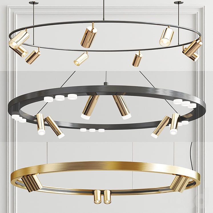 Brand Odeon Superloop Chandelier - 3 type