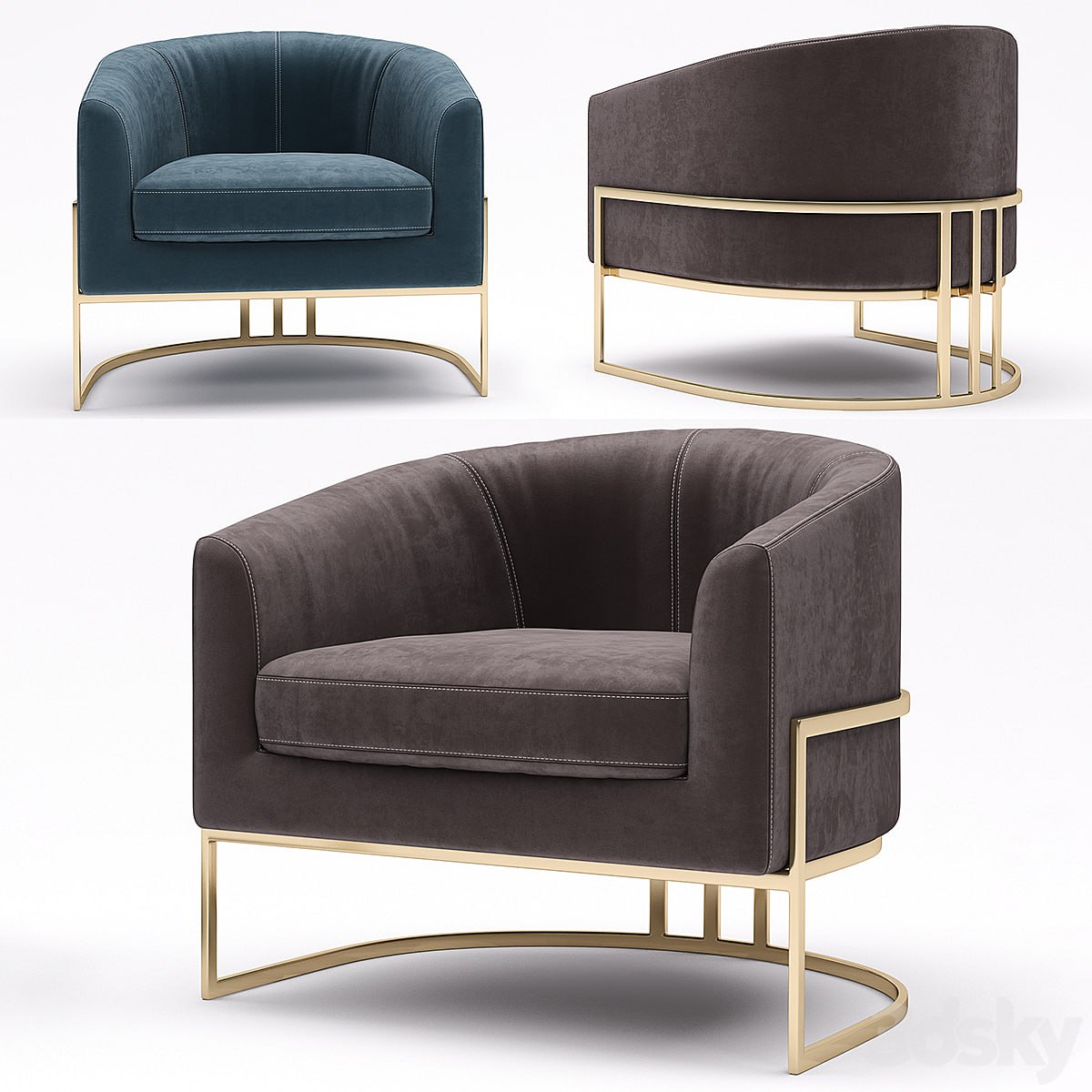 Crate & Barrel Tub Chair