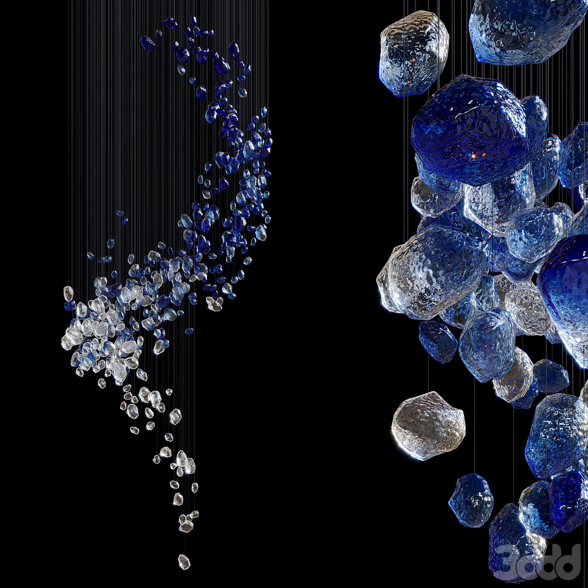 Hanging composition Asteroid - Vargov® Design