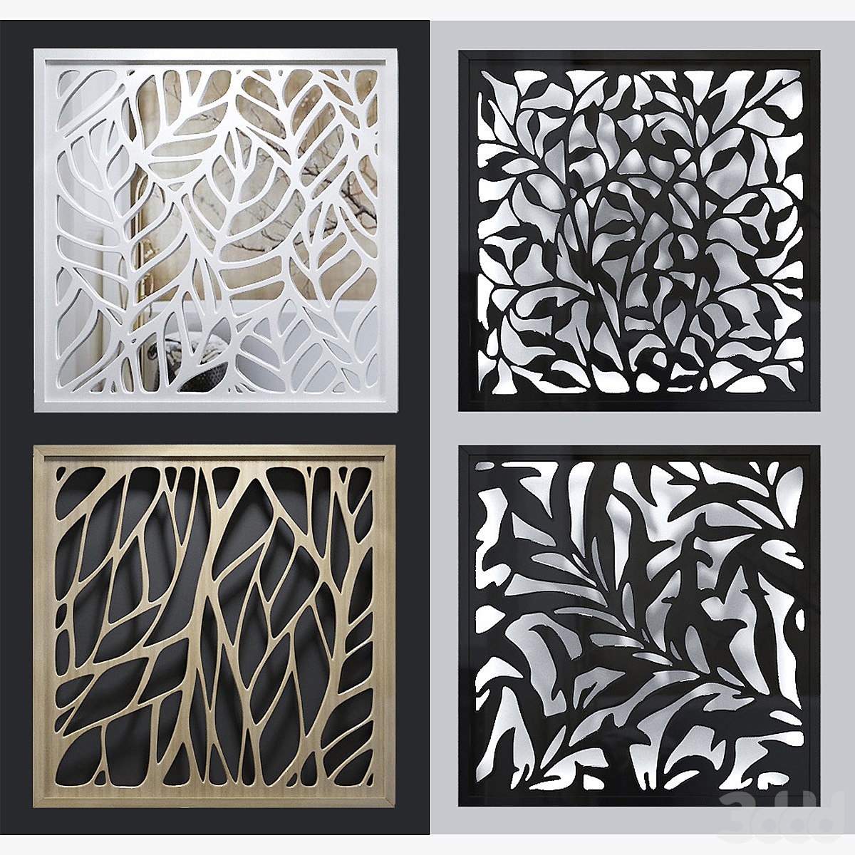 Set of decorative panels_01
