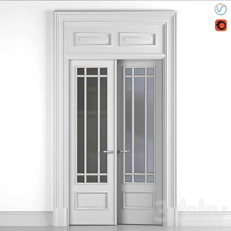 Classic glass door