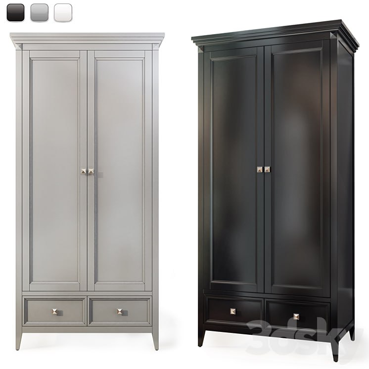 Hinged wardrobe for RFS Brooklyn clothes. Wardrobe by MebelMoscow -door