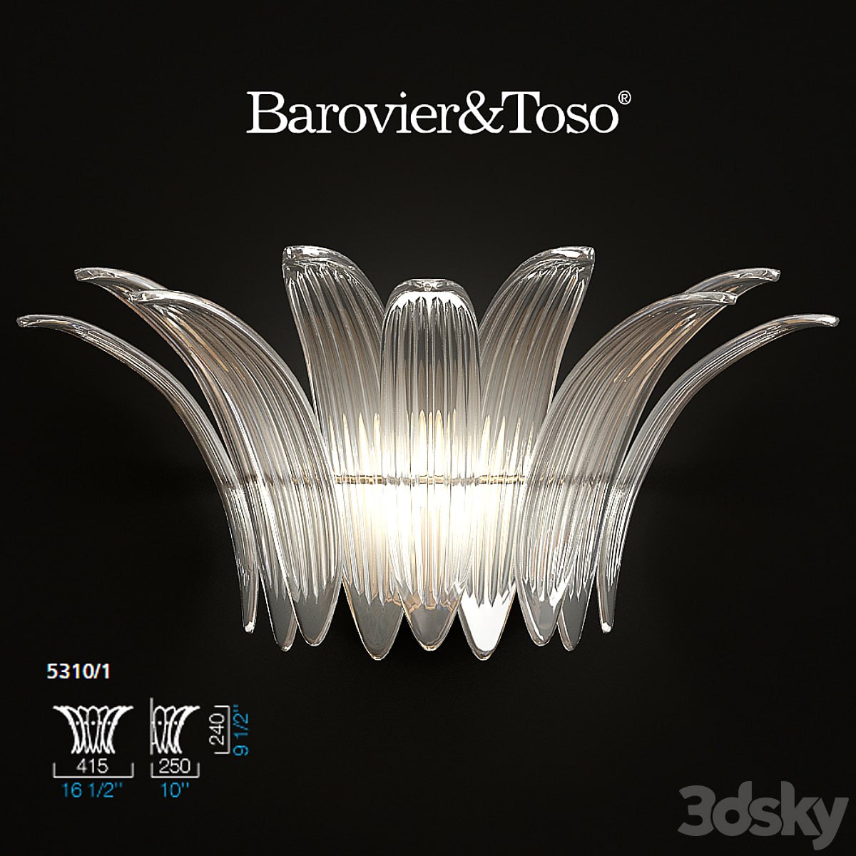 Barovier & toso Palmette bra