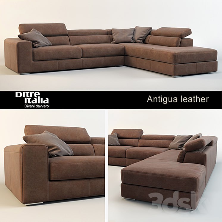 Sofa Antigua leather / Ditre Italia