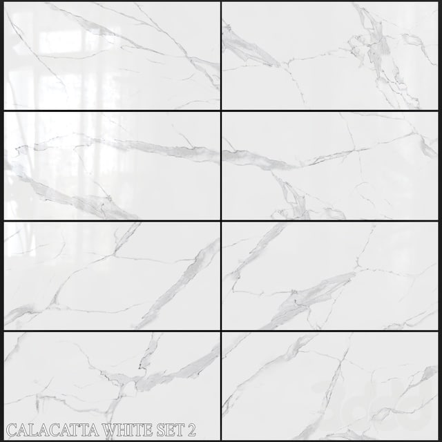 Decovita Calacatta White 600x1200 Set 2