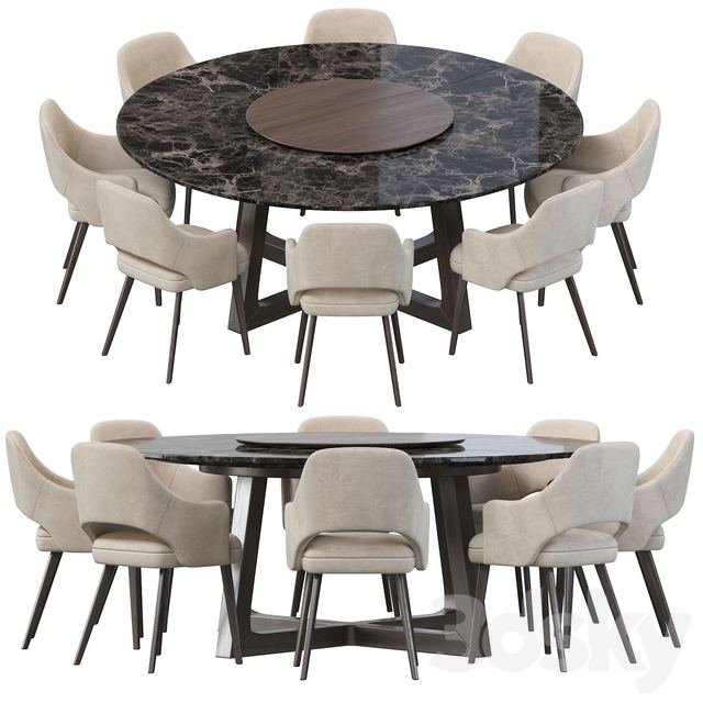 COSTANZA CHAIR and CONCORDE TABLE