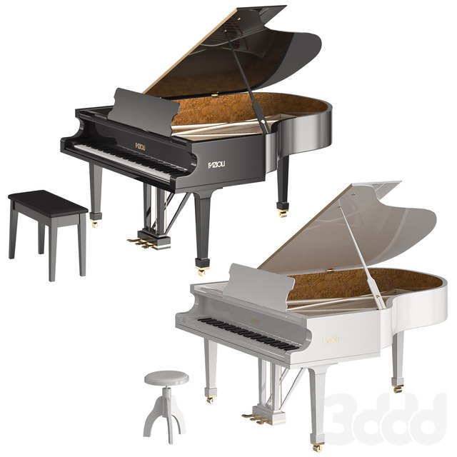 Fazioli black and white