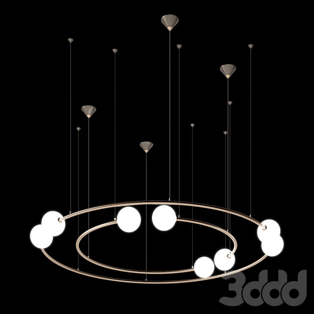 Volker Haug Studio ODDMENTS DUAL pendant lamp