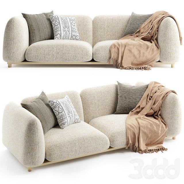 Paola Lenti MELLOW Sofa 2 seater