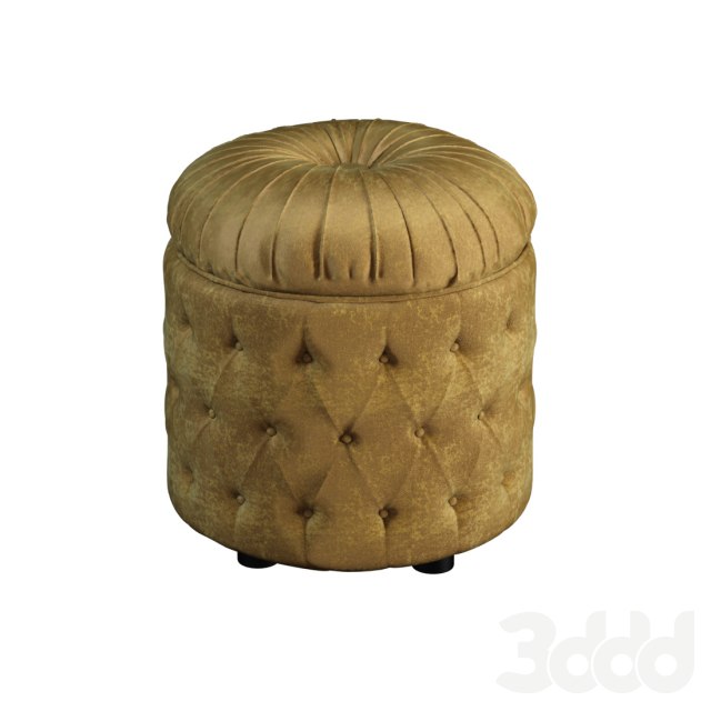 DV home VELVET DOT pouf capitonnee