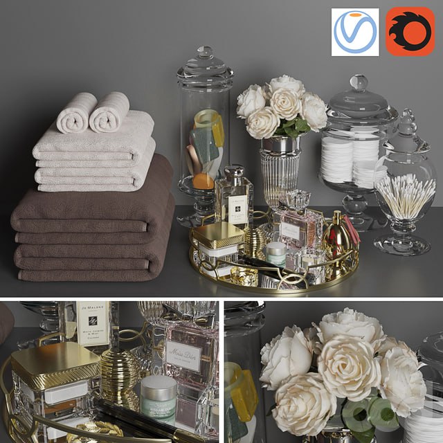 Decorative bathroom set 3