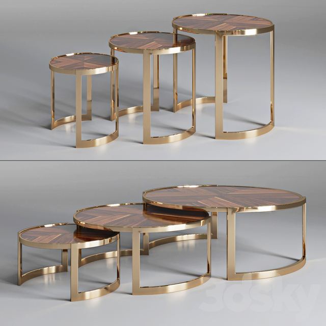Coffee table ANYA Fendi Casa