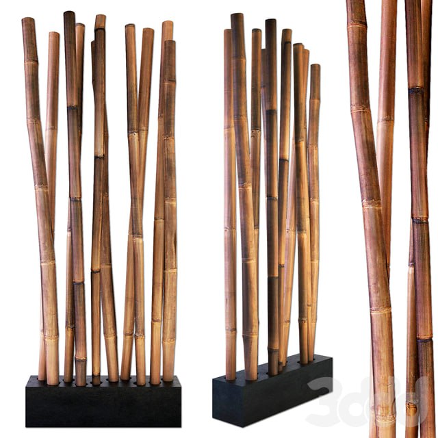Bamboo stick decor