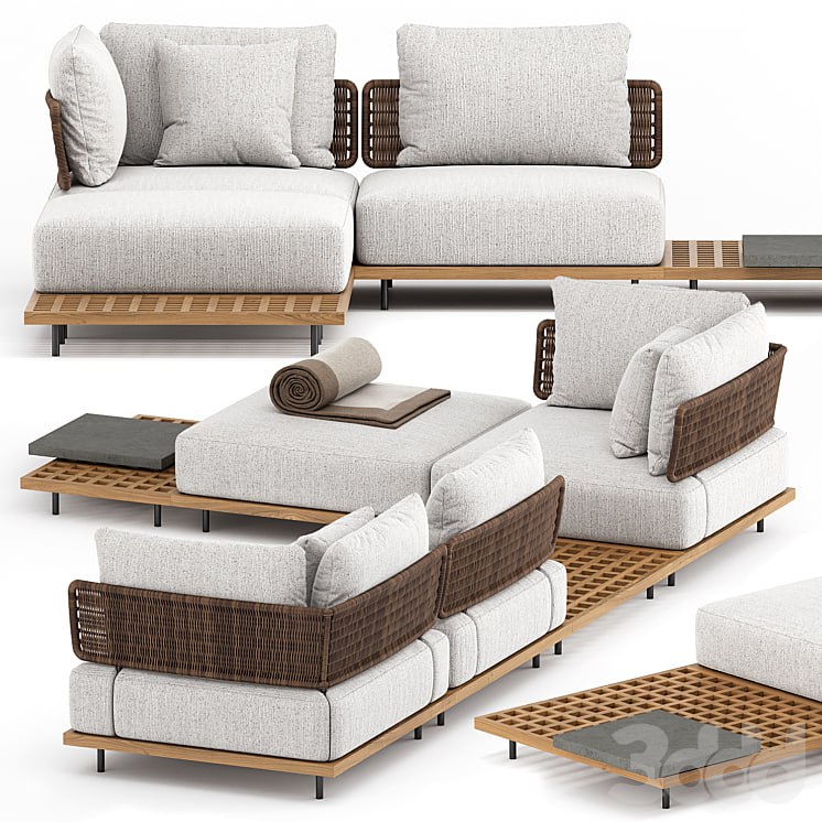 QUADRADO OUTDOOR SOFA by Minotti