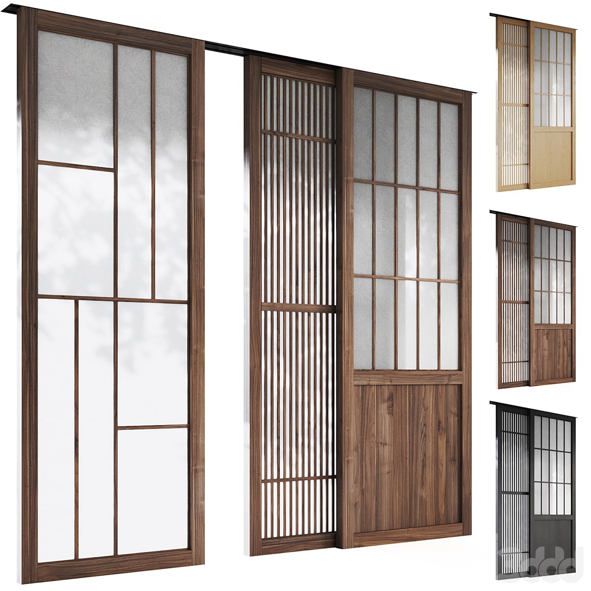 Decorative sliding partition shoji Japanese 5 -sabi