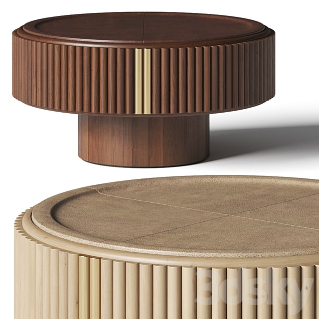 WOOD TAILORS CLUB ROBERT COFFEE TABLE