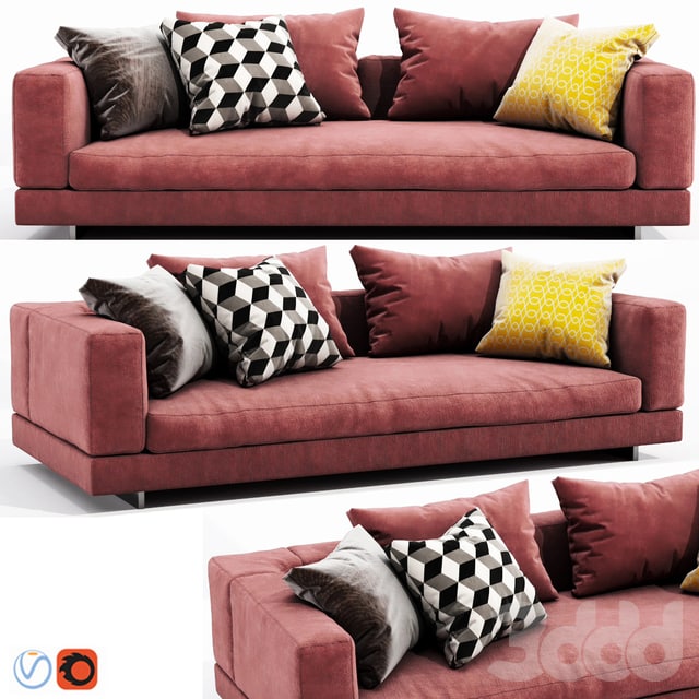 Minotti Alexander Low